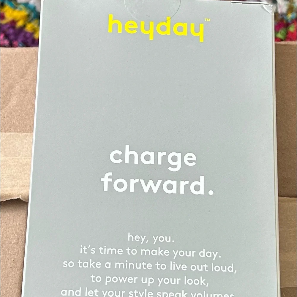 Heyday Pink and Gold USB Cable for Cell Phones